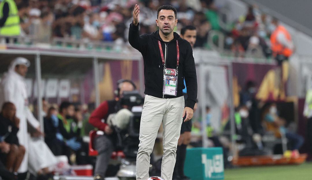 Xavi Hernández, entrenador del Al Sadd de Qatar.