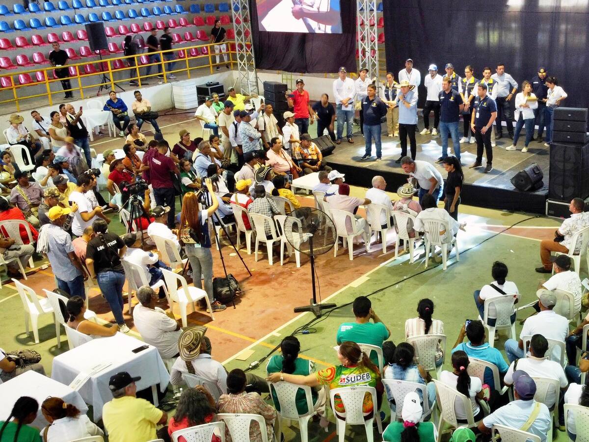 En Magangué realizaron la primera Asamblea Popular Campesina con la Mojana