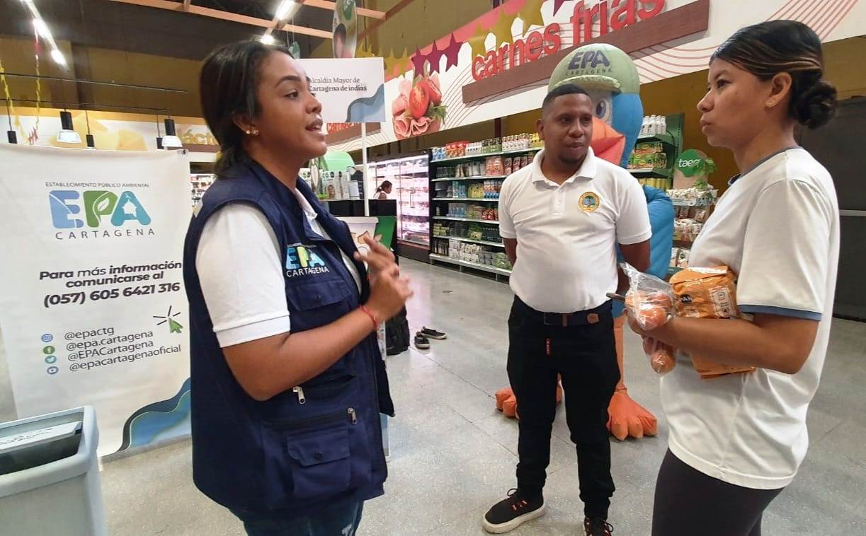 EPA Cartagena recuerda obligatoriedad de Ley de Plásticos de un solo uso