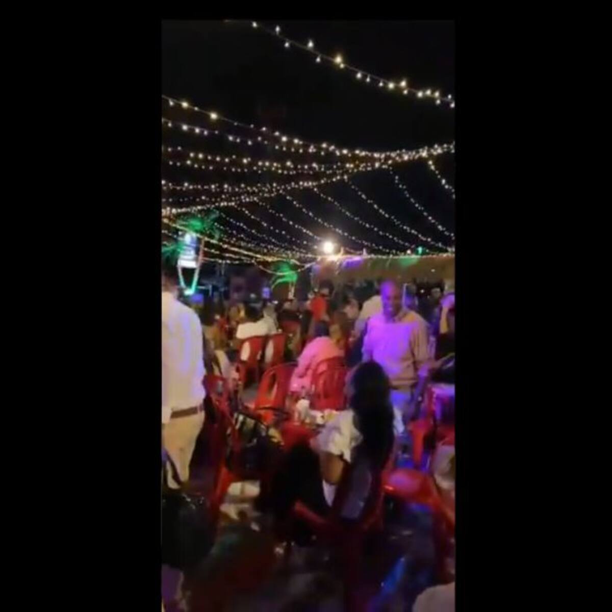 Indignación: inauguran sin bioseguridad nuevo espacio para la rumba