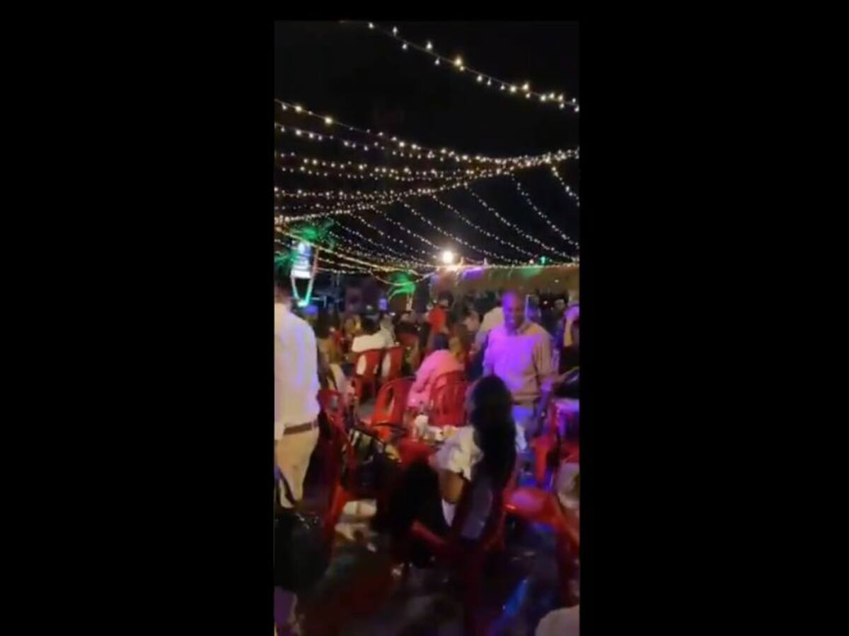 Indignación: inauguran sin bioseguridad nuevo espacio para la rumba