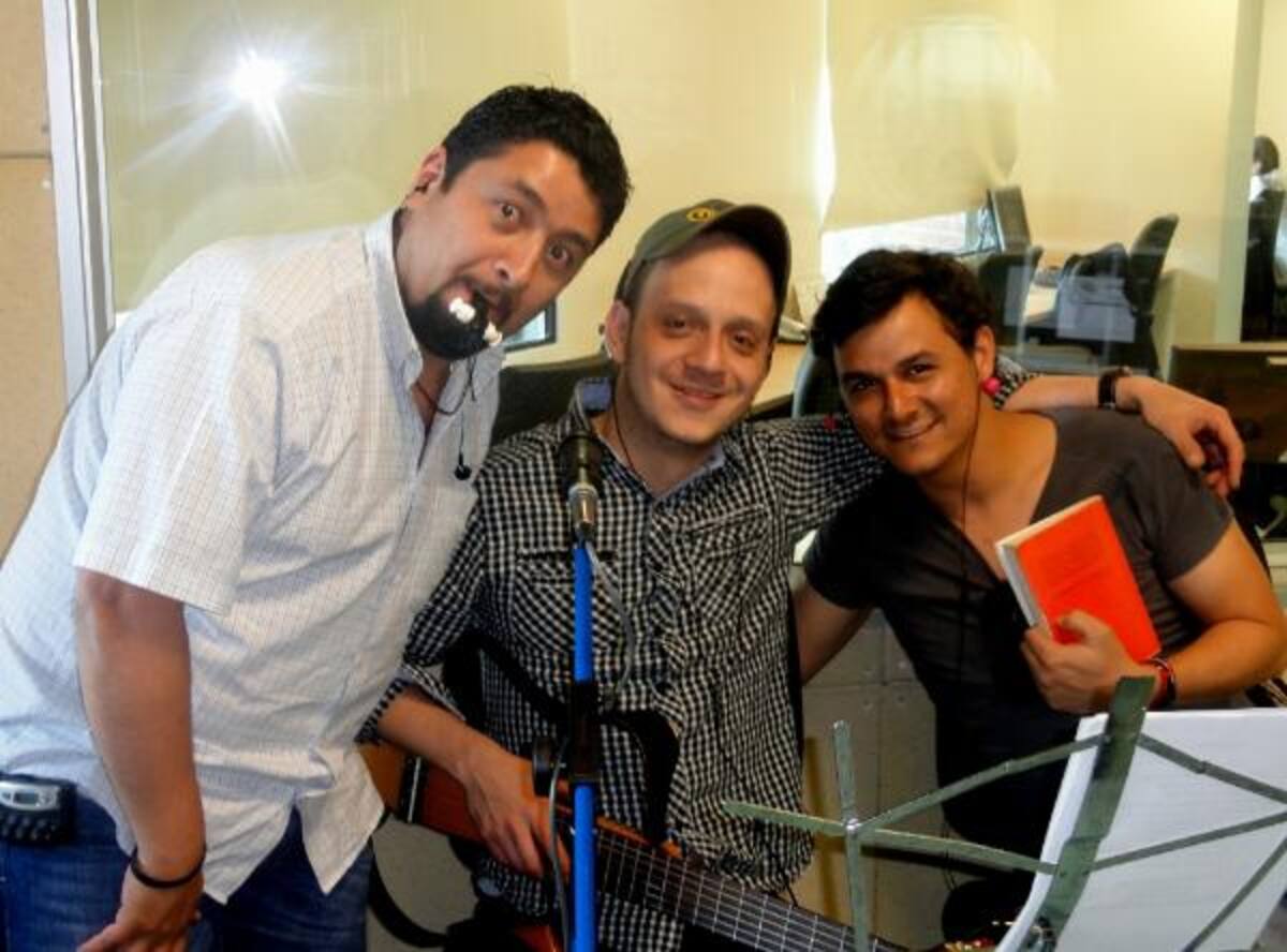 Oscar Delgado, Gigi Posada y Tuto Muñoz