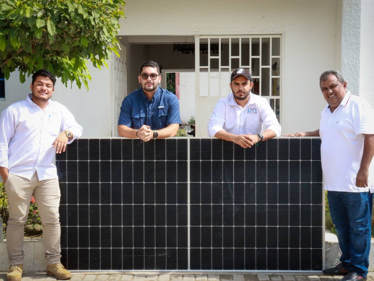 Conozca al primer municipio del Magdalena en instalar sistema de energía solar