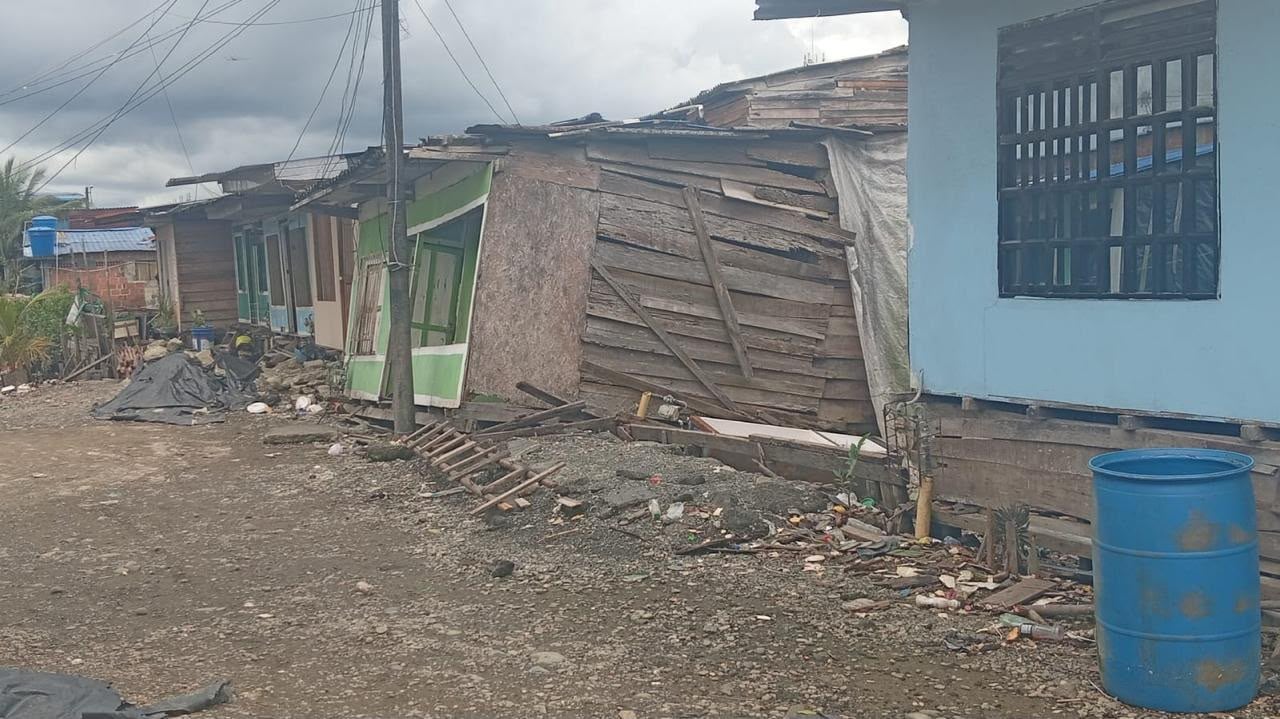 Buenaventura luego del terremoto del 10 de agosto / Foto: Gobernación del Valle del Cauca