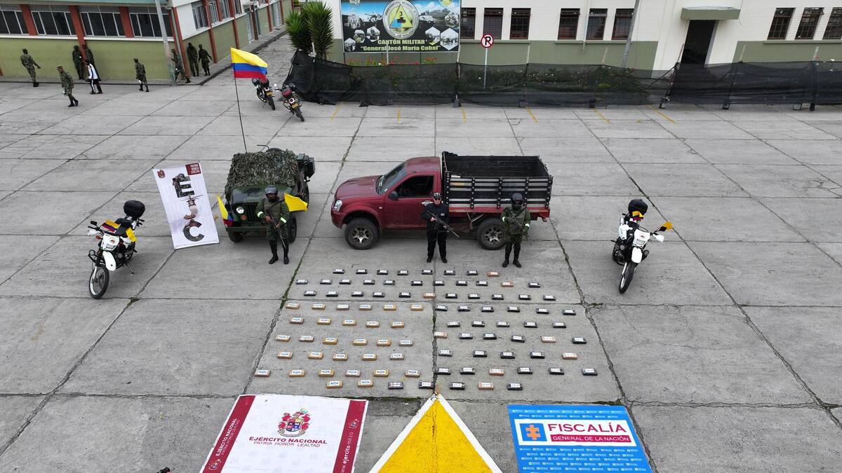 Golpe al tráfico de droga en Nariño