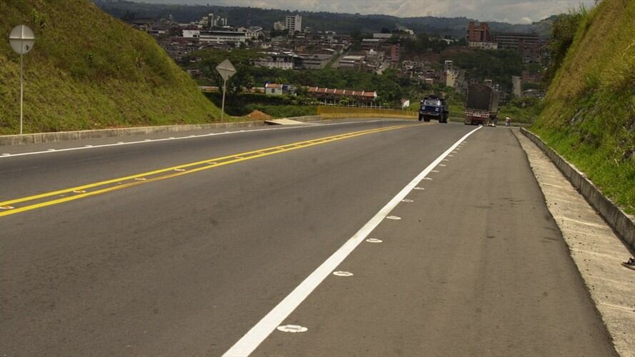Autopista del Café tendrá 40 días de cierre. Foto: Colprensa.