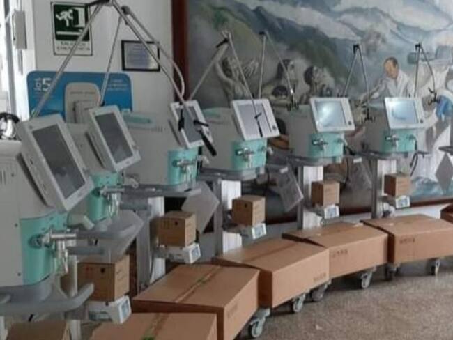 Hospital Santa Sofía de Caldas recibió otros 10 ventiladores de MinSalud