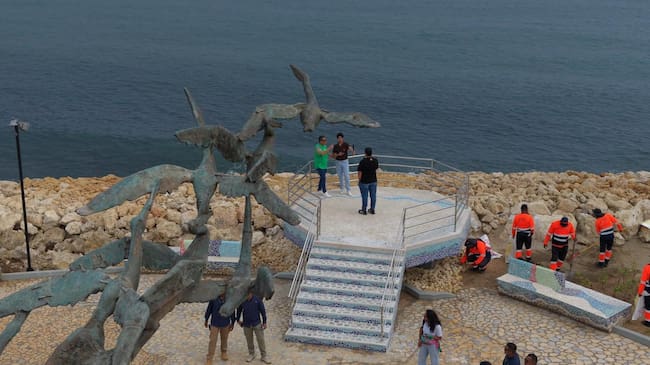 Mirador de los Alcatraces. // Alcaldía de Cartagena