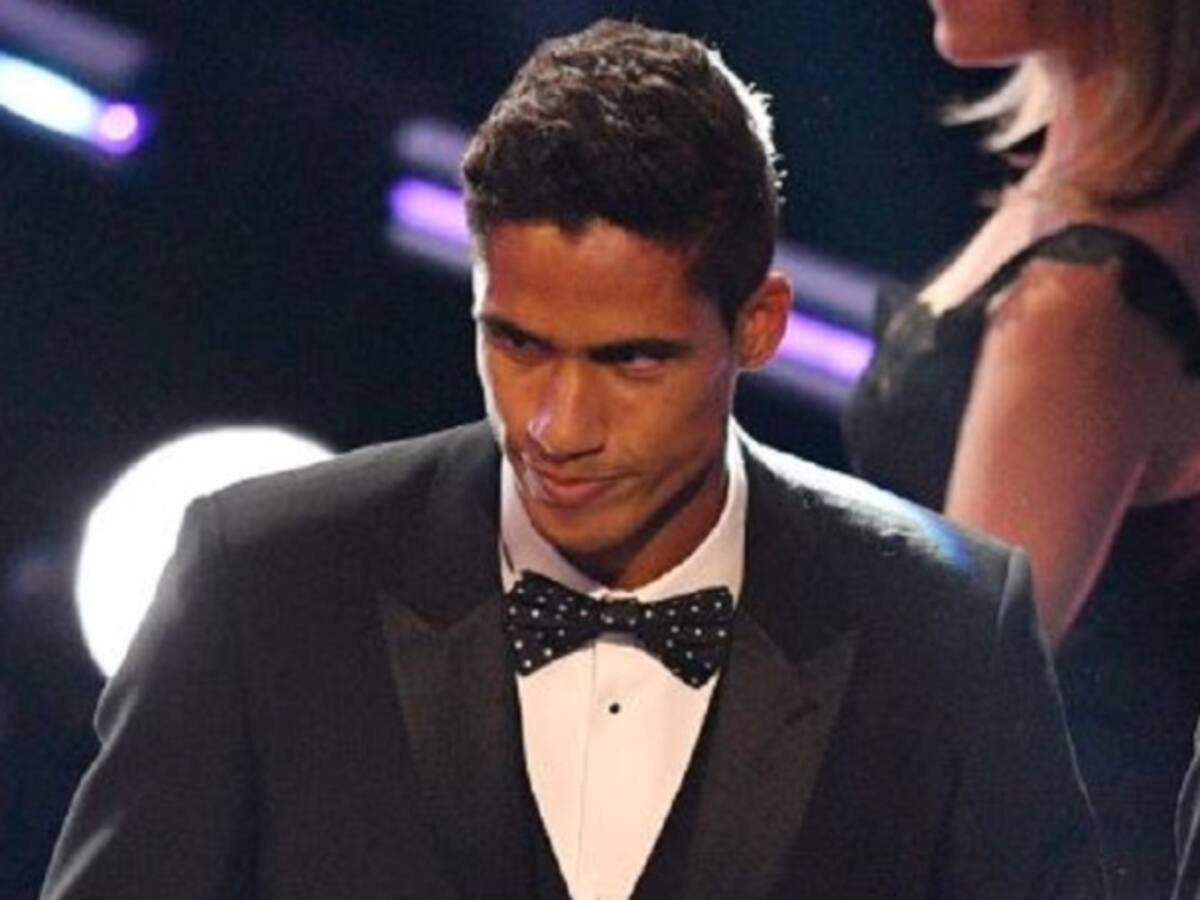 Varane: "Años atrás no podía imaginarme ganando un premio así"