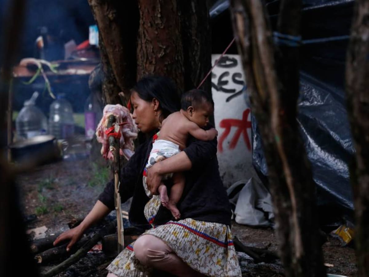 Murió bebé Emberá en albergue dispuesto por el Distrito en el sur de Bogotá