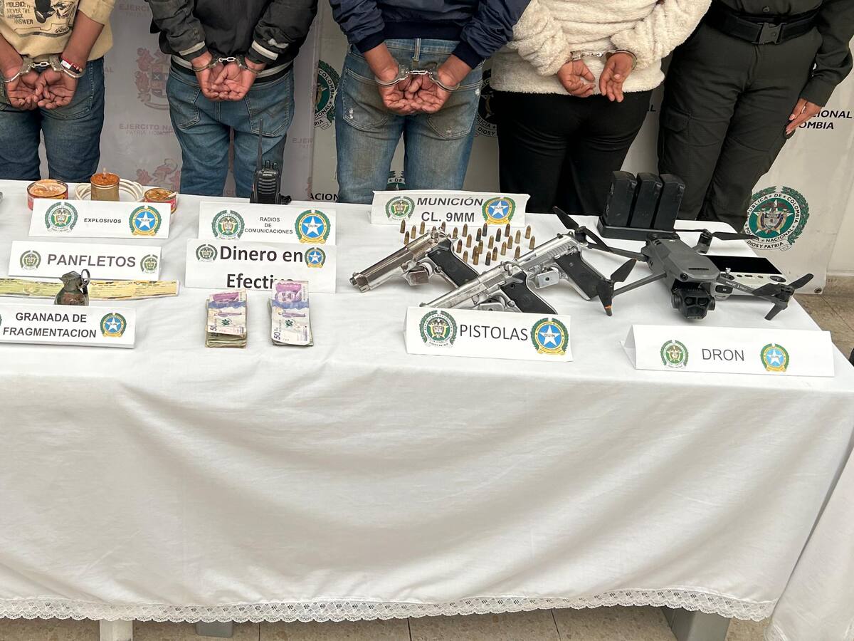 Capturados presuntos responsables de atentado en El Peñol