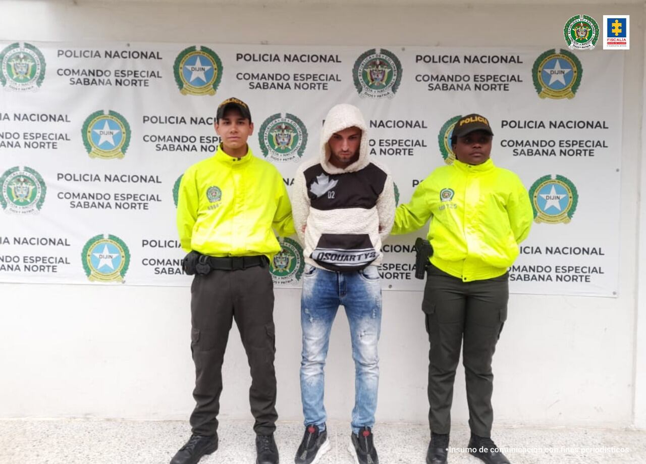 Judicialización de Juan Felipe Achure. Foto: Fiscalía General de la Nación