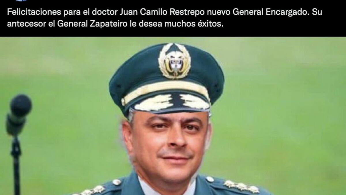 Polémica por broma de Quintero al general Zapateiro y Restrepo