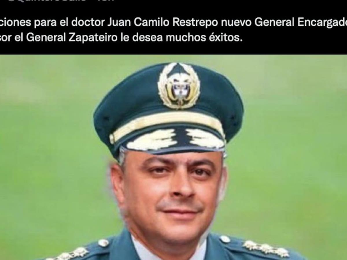 Polémica por broma de Quintero al general Zapateiro y Restrepo