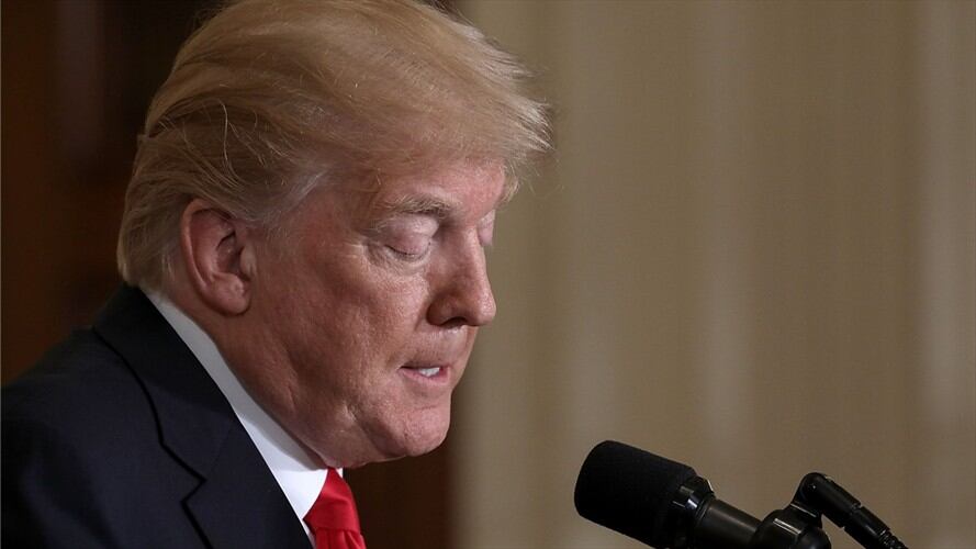 Donald Trump dijo que ha suspendido su viaje a Londres porque su antecesor, Barack Obama, malvendió la antigua embajada y no quiere inaugurar una nueva. Foto: Getty Images