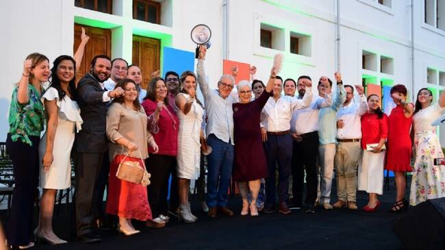 Gabinete con el cual inicio Jairo Yáñez su alcaldía
