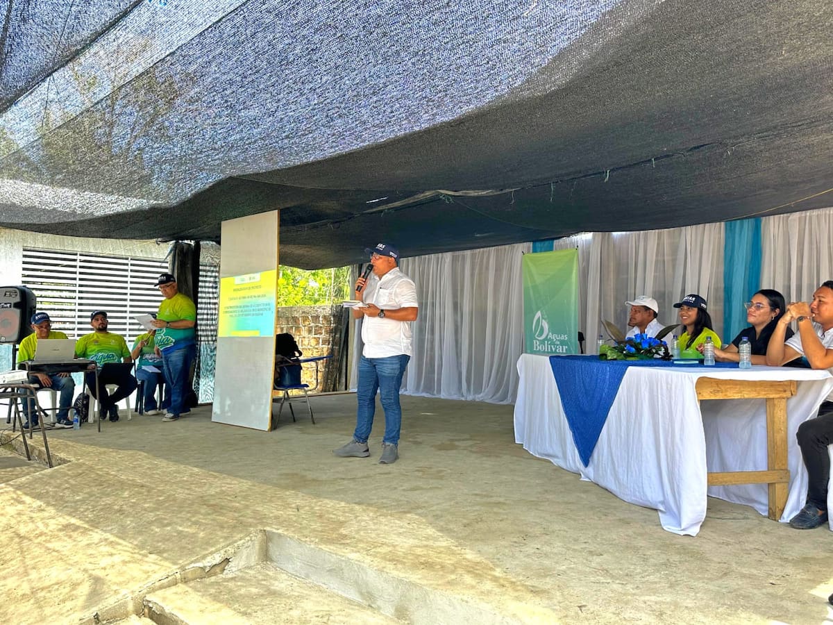 Socializan proyecto de acueducto en Nicaragua, Pinillos, sur de Bolívar