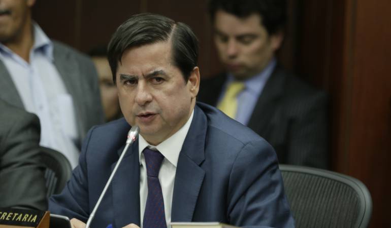 Ministro del Interior, Juan Fernando Cristo.