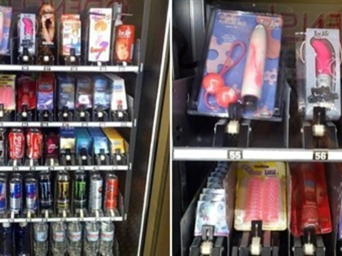 En Sevilla, España existen máquinas expendedoras de artículos de sexo