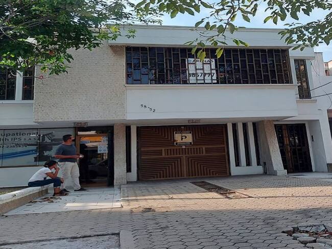 Una de la supuestas sedes de la empresa Nuovo Security en Barranquilla, donde funciona solo una IPS.