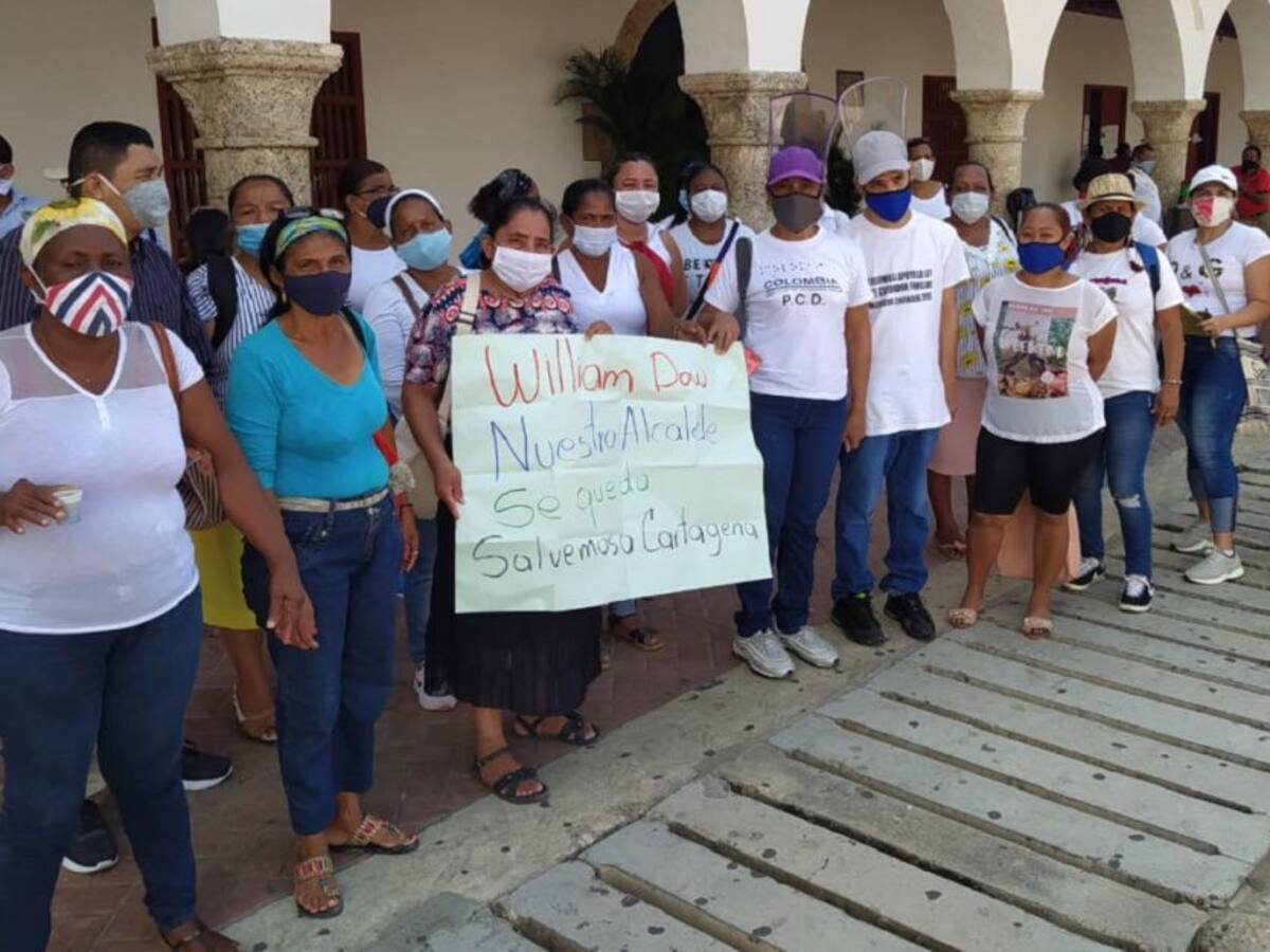 Madres de niños con discapacidad protestaron por abandono del Distrito