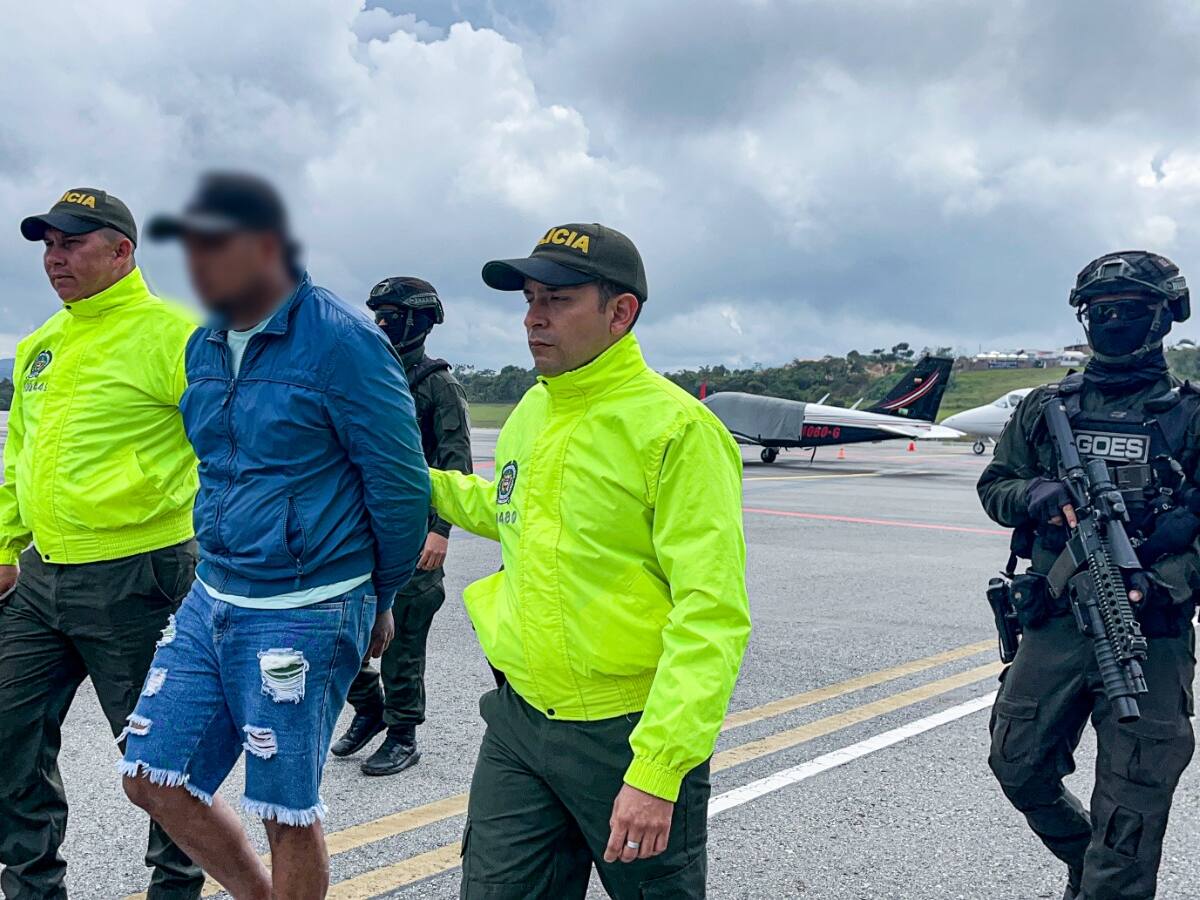 Cabecilla del Clan del Golfo en Santander se escondía en Ecuador