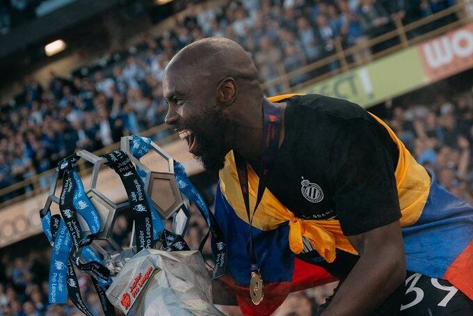 El colombiano militó en el equipo de Bélgica desde 2019 / @ClubBrugge