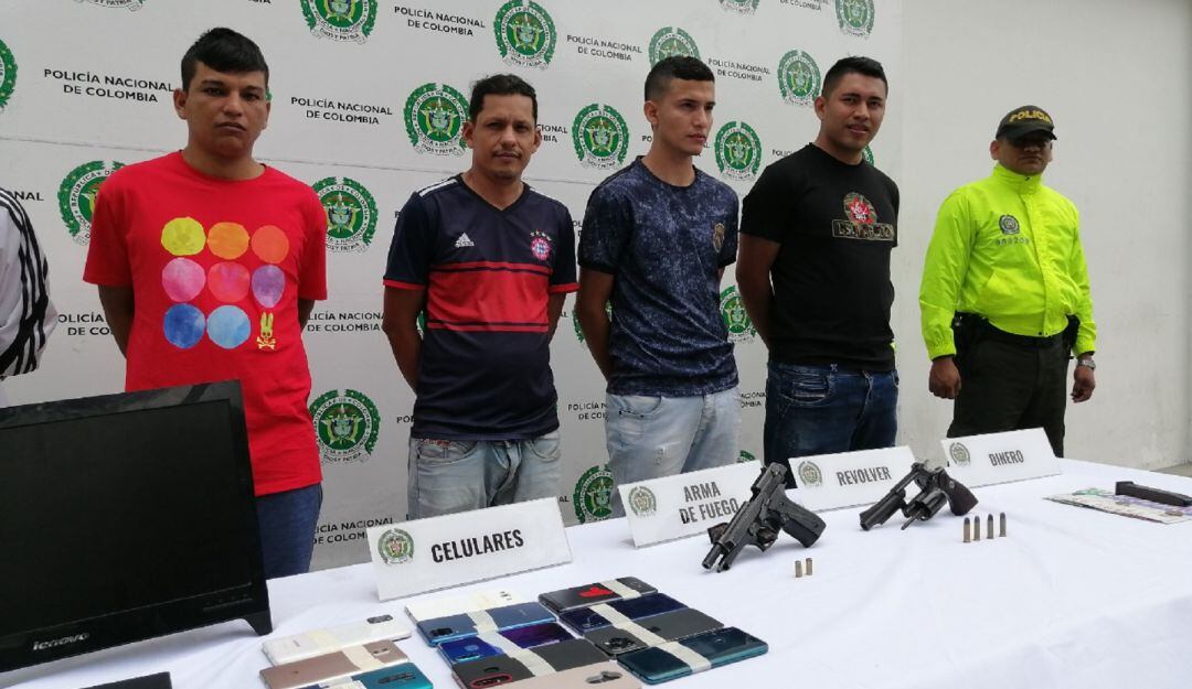 Cinco personas capturadas dejó un operativo