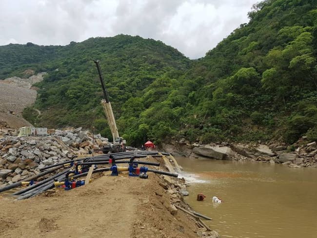 Evacuación de agua en Hidroituango avanza según lo acordado por EPM