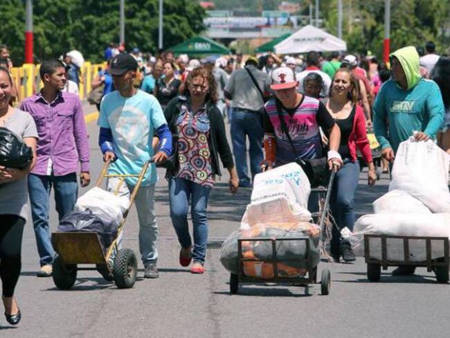 En el Táchira en Venezuela el comercio no se mueve