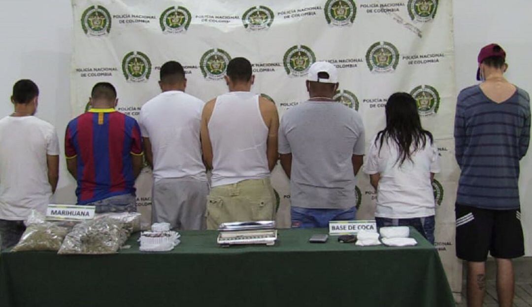 En el operativo fueron incautados 7.000 gramos de marihuana, 500 de base de coca.