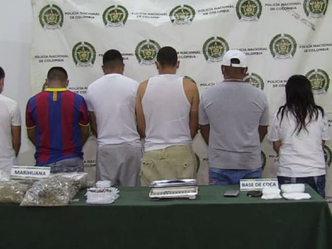 En el operativo fueron incautados 7.000 gramos de marihuana, 500 de base de coca.