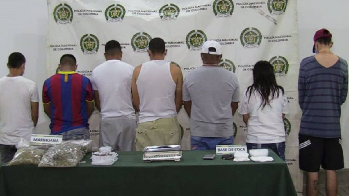 Capturadas 12 personas por tráfico de estupefacientes en el oriente de Cali