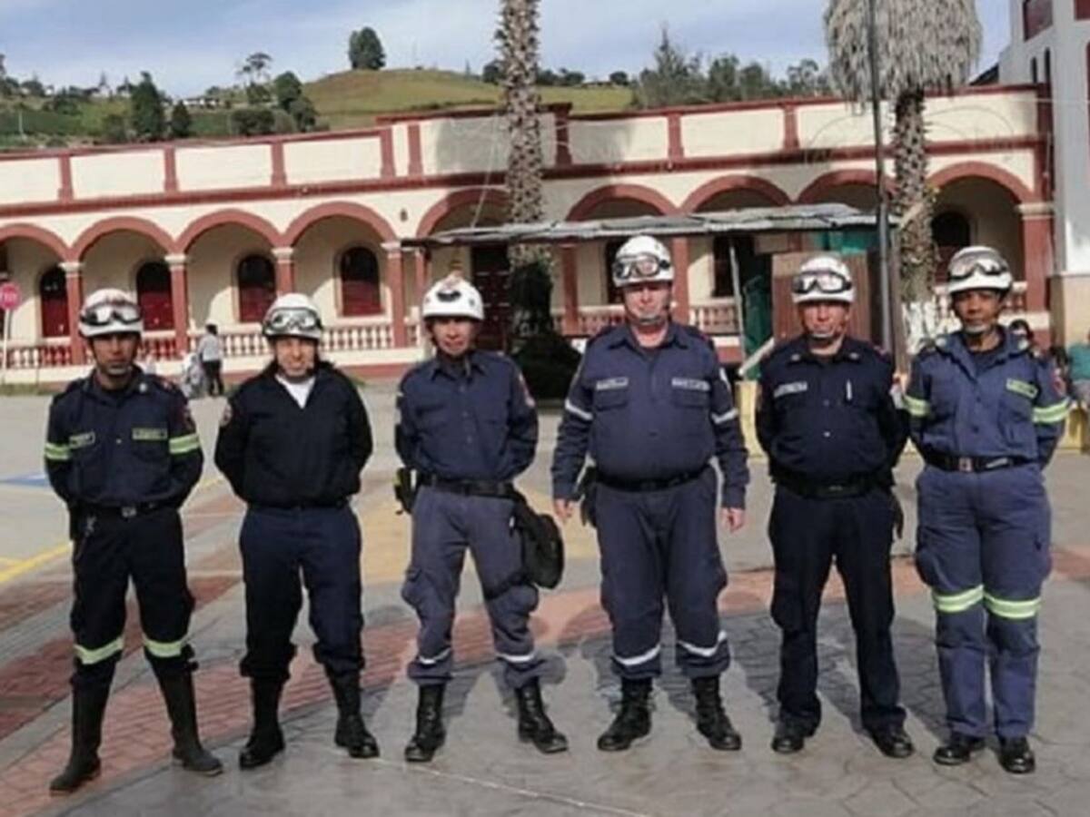 Los bomberos de Fosca, Cundinamarca, previenen las quemas