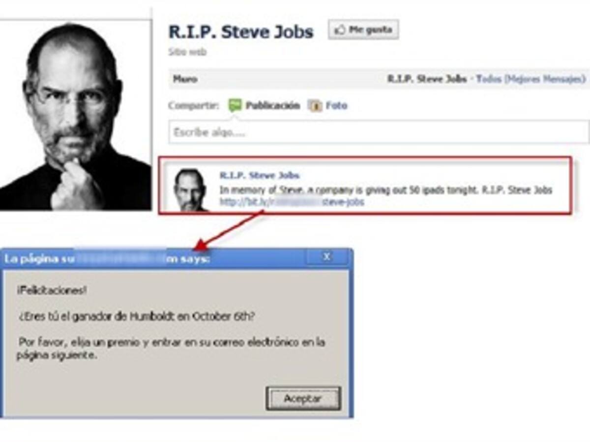 Estafas online se disparan con la muerte de Steve Jobs