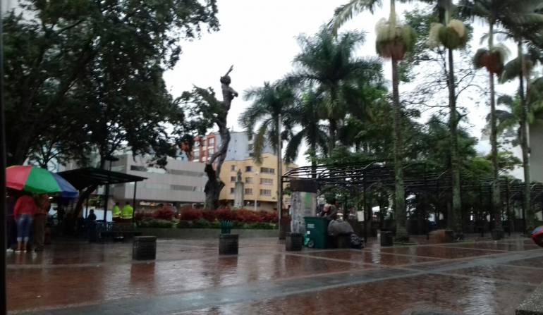 Fría y lluviosa mañana en Armenia