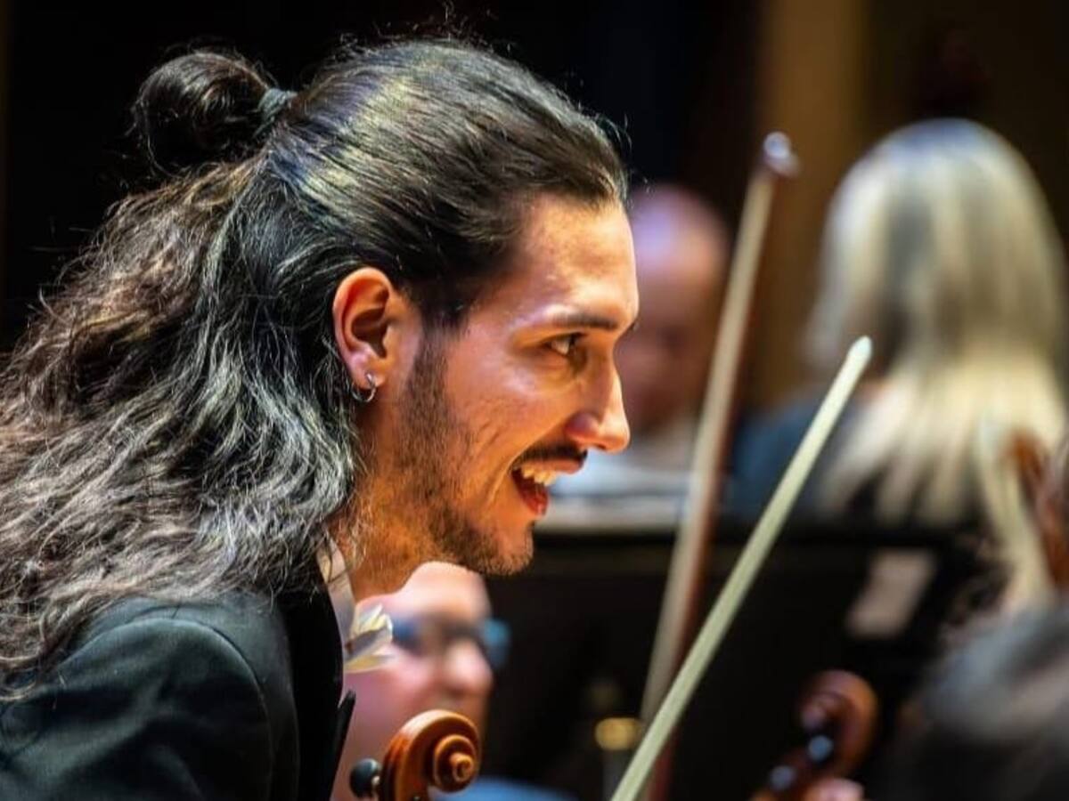 Juan Diego Vega Ordóñez: El violista tolimense que triunfa en Estados Unidos