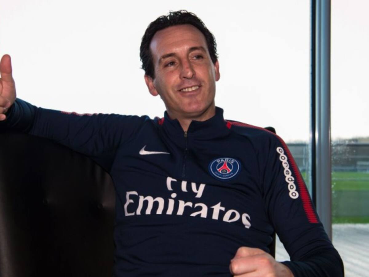 No nos importa quién juegue en el Madrid: Emery, entrenador del PSG