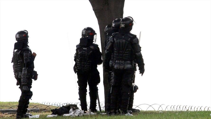 Congreso denuncia abusos del Esmad. Foto: Colprensa.