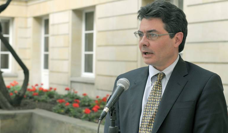 Ministro de Salud, Alejandro Gaviria.