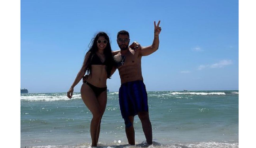 Jenny Suárez y Jhon Alex Castaño, pareja. 