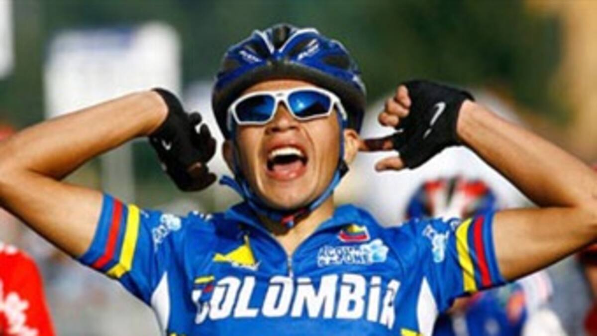 Fabio Duarte segundo en prueba ciclística suiza