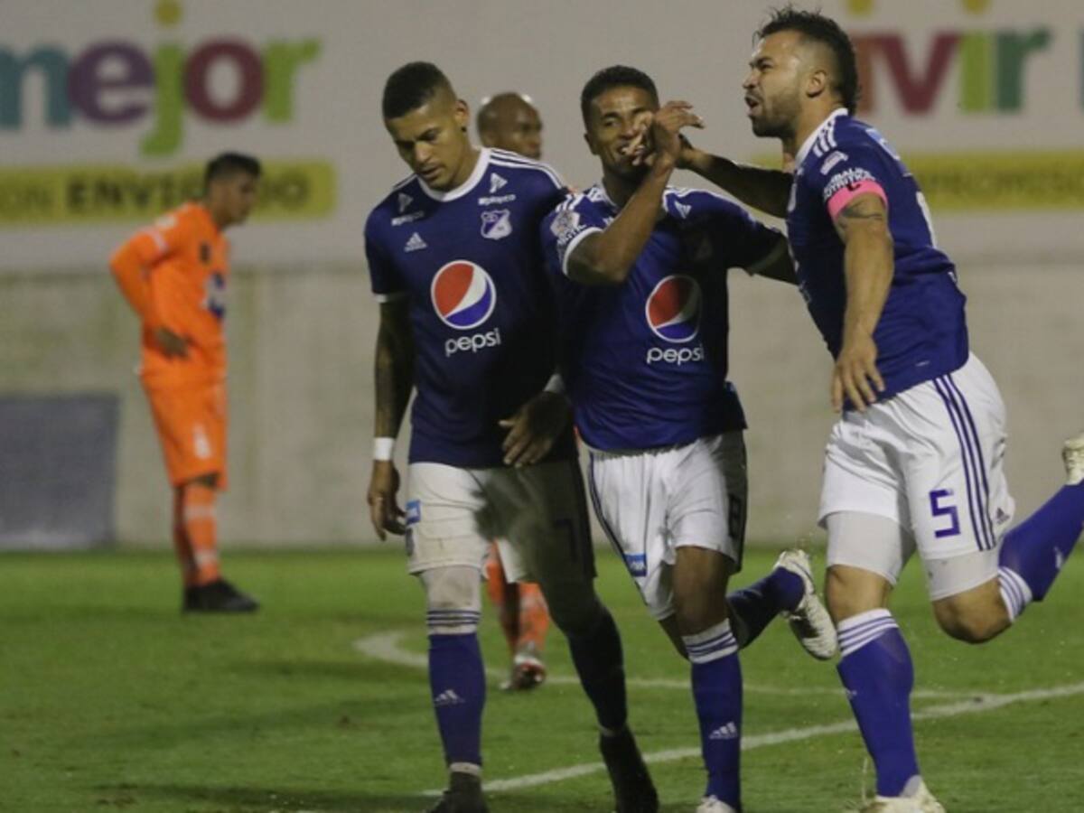 Millonarios ganó en Envigado y quedó a un punto de los ocho