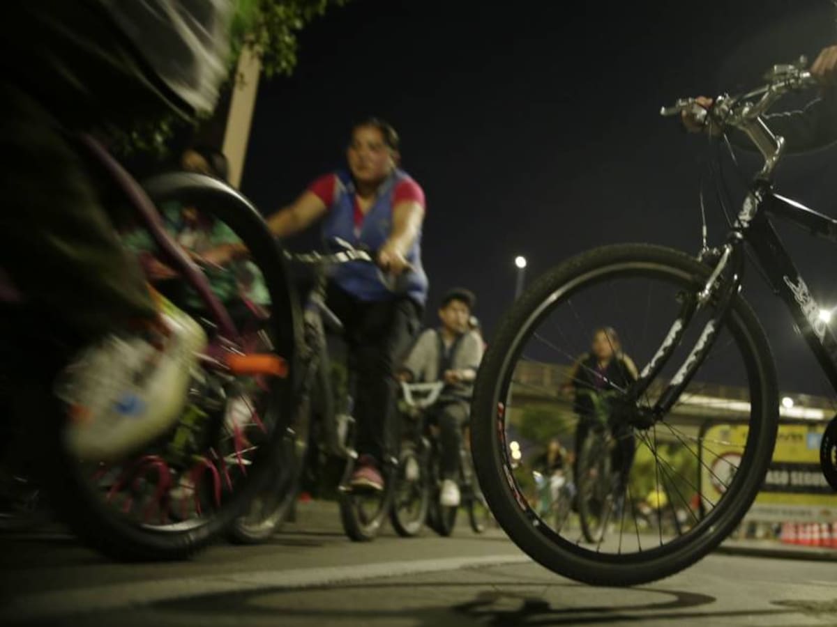 Conozca los cierres por la ciclovía nocturna en Bogotá