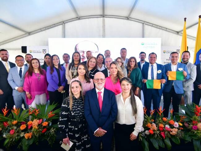 Henry Gutiérrez Ángel, nuevo gobernador de Caldas y su gabinete
