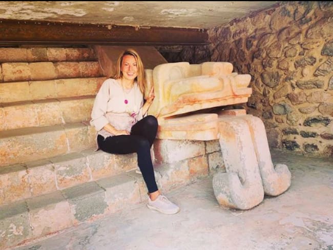 Mafe Walker, la colombiana que se hizo viral por hablar ‘lenguaje alienígena’ / FOTO: @mafewalkerstarseed