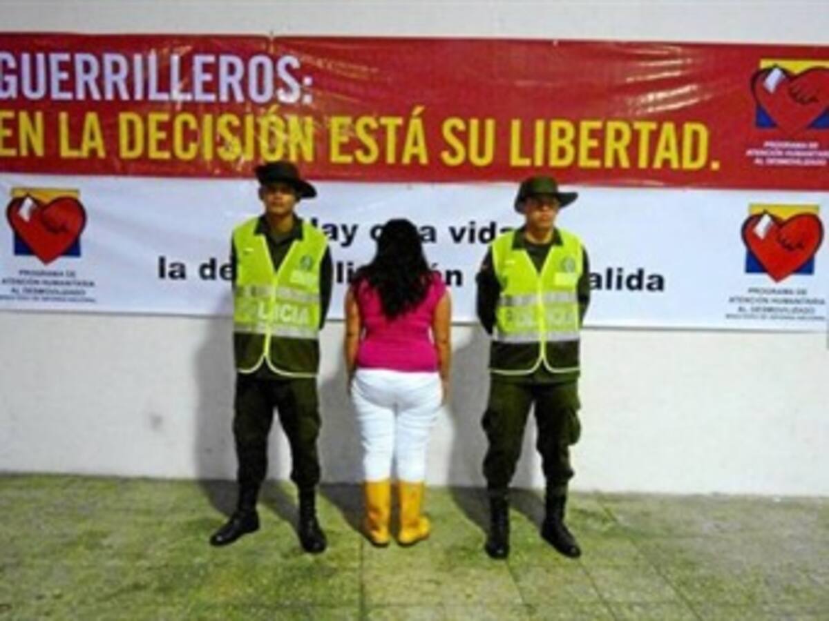 Capturan a guerrillera del Eln que estaría obligando a campesinos a unirse al paro