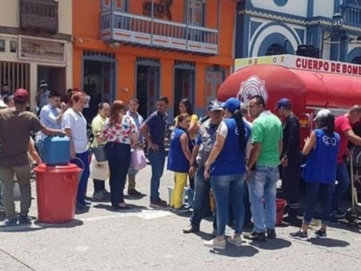 El municipio de Filandia en el Quindío mantiene el racionamiento nocturno de agua