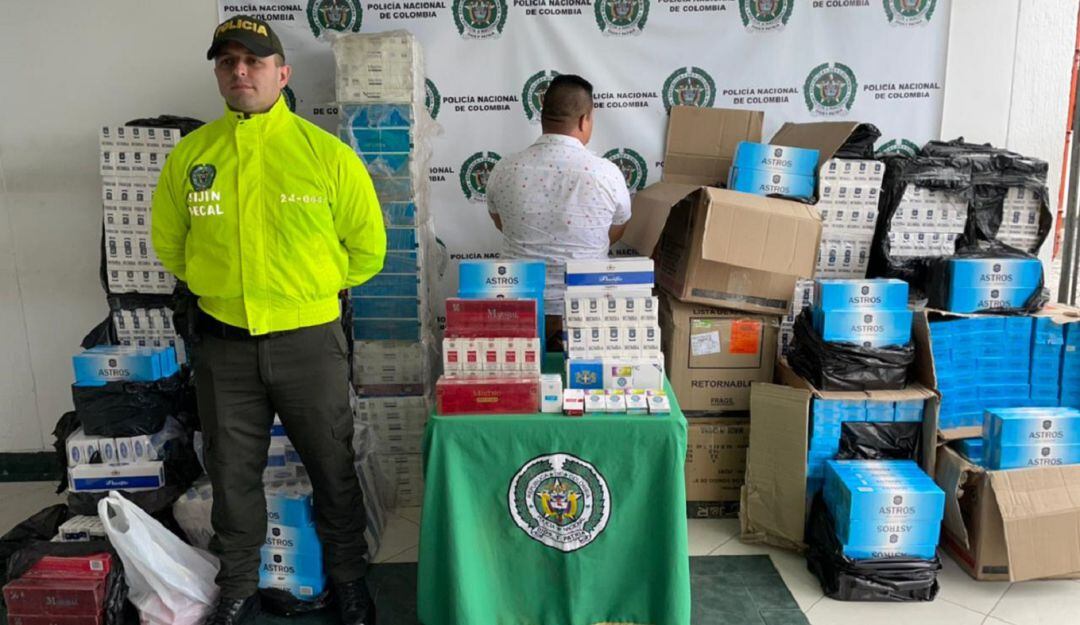 Cigarrillos incautados