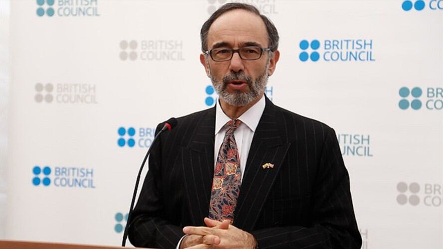 Peter Tibber, embajador de Reino Unido en Colombia. Foto: Colprensa